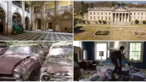 Inside old house with 100s of cars and 3 other discovered abandoned old mansions with interesting items intact
