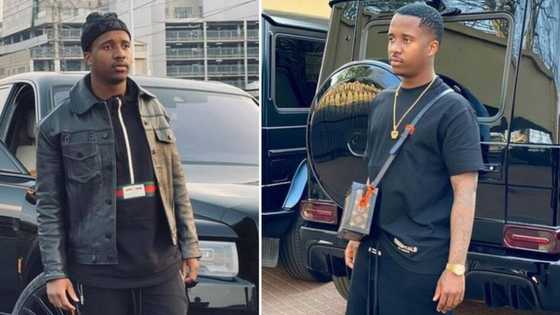 Andile Mpisane shows off luxury whips, including a R13 million Rolls Royce Cullinan, ahead of the Durban July
