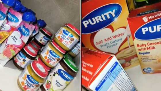 TikTok video of mom's R3k grocery haul for 1 toddler leaves SA adults envious: "Can you adopt me"