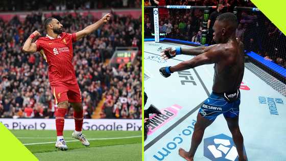 Mohamed Salah explains how Israel Adesanya inspired his new goal celebration