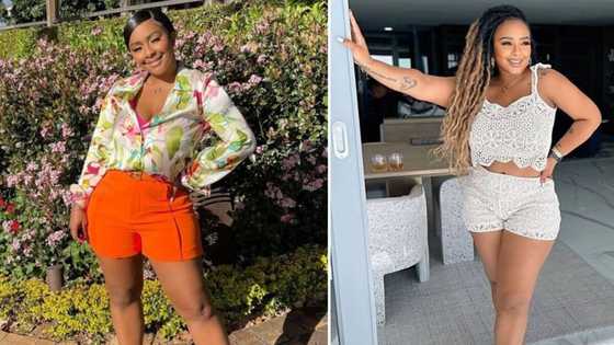 Boity Thulo flaunts toned legs in 4 saucy pics, Mzansi men shoot their shot: "Where do I apply to be a side?"
