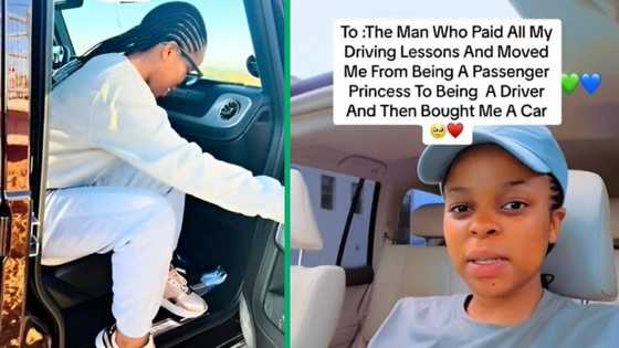 Woman's boyfriend changes her from passenger princess to car owner, TikTok video amazes peeps