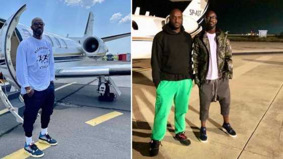 Black Coffee remembers late Louis Vuitton designer Virgil Abloh, posts stunning pics with American fashionista