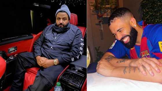 DJ Khaled hosts dinner for Drake, shares hilarious video: "Drake just wanna eat"