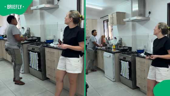 Kitchen turns into a stage as SA singer and domestic worker deliver unforgettable duet