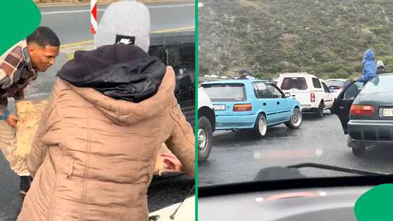 "Might as well go to families": Overturned meat truck looted on Western Cape highway, SA debates