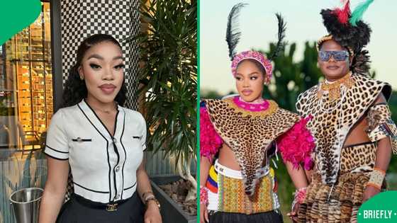 Somkhanda Gumbi's wife Zama Duma accused of bleaching her skin: "It runs in the family"