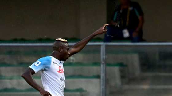 Napoli thump Verona as Osimhen racially abused