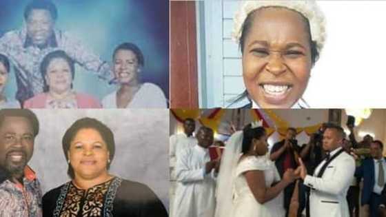 TB Joshua: Pics show late televangelist and philanthropist's wife and 3 children