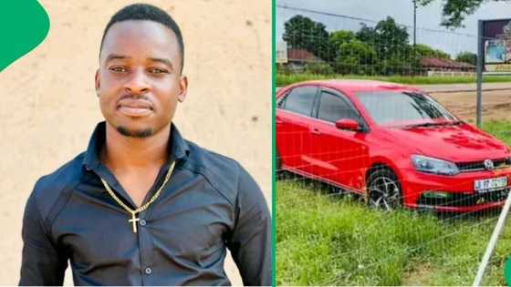 Man shares TikTok video of his little brother crashing his new car, leaving peeps baffled