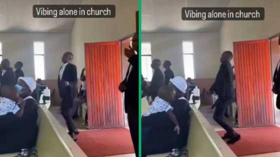 Lutheran Church member’s groove moves in sermon impress South Africans: “He’s enjoying church”