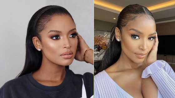 Ayanda Thabethe announces her 1st pregnancy, SA celebs react: "So happy for you"