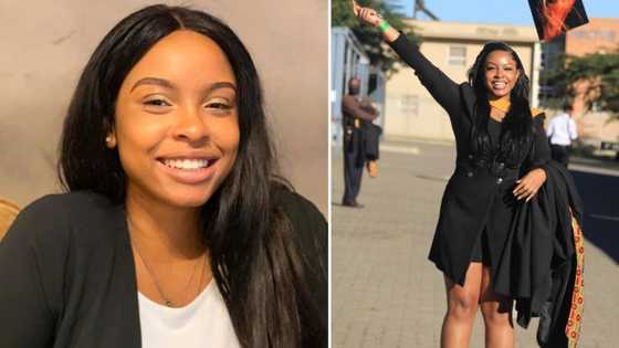 Degreed babe from Johannesburg thrilled after landing new job as lab technician