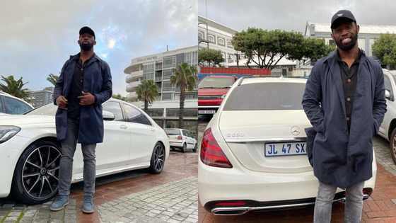 Siya flexes his luxury whip and South Africa agrees that it is a nice car