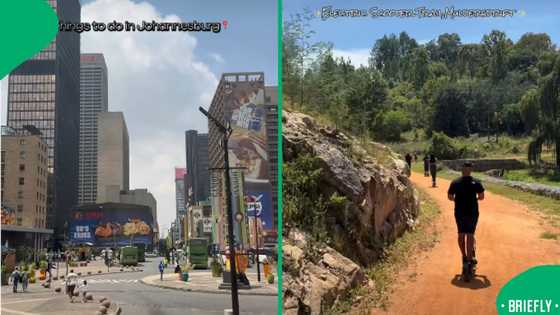 Content creator shared exciting things and activities to do in Johannesburg