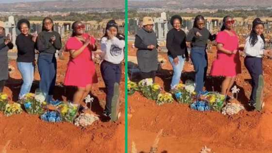 Mpho Wa Badimo says dancing on graves is taboo after sisters do TikTok challenge at sibling’s graveyard in video