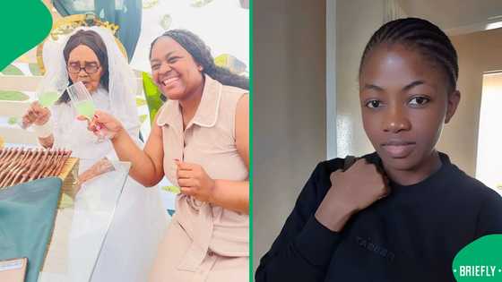 "The encouragement I needed": Mzansi reacts to the elderly bride's viral wedding day