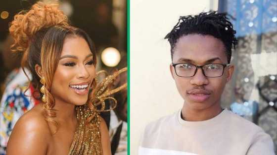 Nomzamo Mbatha and her siblings join 'Tshwala Bami' challenge and get dragged by Musa Khawula