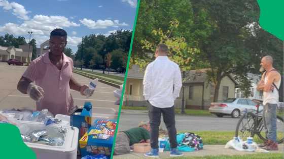 USA man claims American homeless people watched Afrikaner refugees arrive in TikTok video
