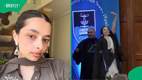 UCT grad rocks sari after repeating first-year maths 3 times