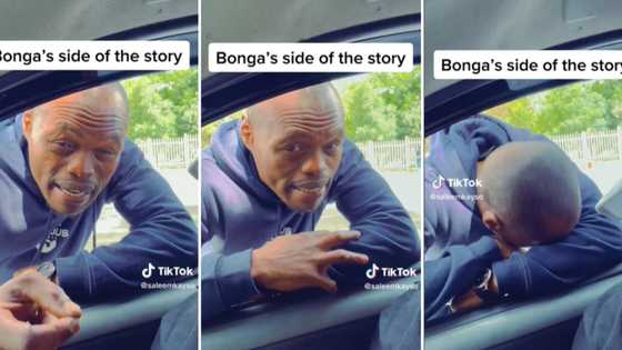 Bonga Sithole explains on TikTok that people in rehab were surprising him, that is why he had to break free