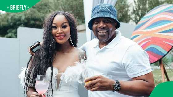 Lamiez Holworthy dances with her father Sello Chicco Twala in wholesome video