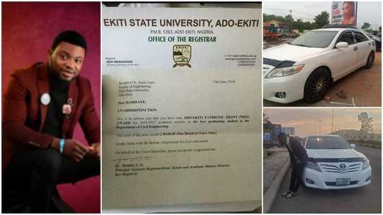Best graduating student who got R3 as prize finally succeeds, buys new car