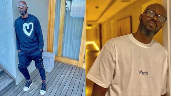 Black Coffee drags follower for checking price of his hooded jacket