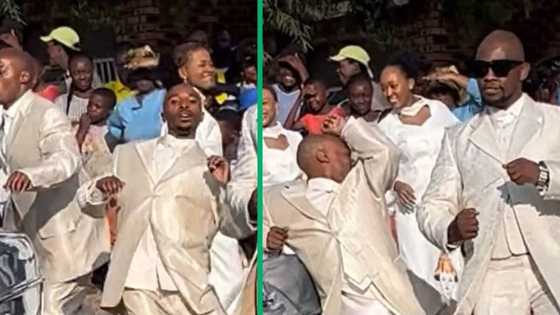 Tupac lookalike dancing at SA wedding, Mzansi entertained by TikTok video of epic moves