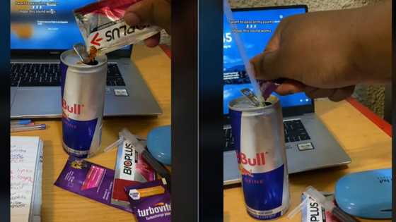 TiKTok of medical student's Red Bull and bioplus mix to pull all-nighter, Clicks pharmacist confirms Mzansi's worries
