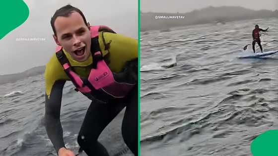 "His mate isn't helping with the panic": Surfer escapes terrifying large shark chase, SA stunned
