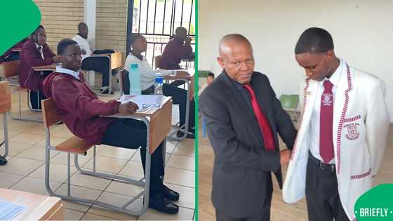 "May you prosper": Free State learner becomes first male overall achiever at his school, SA touched