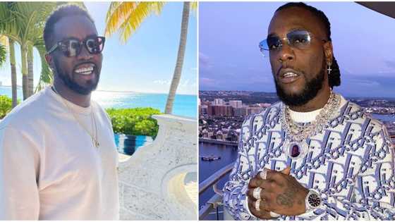 Twice as Tall Producer P Diddy congratulates Burna Boy on Grammy win