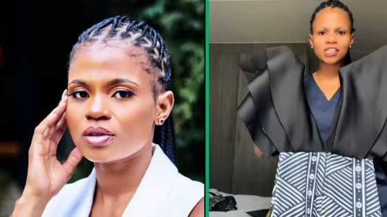 SA woman thrilled with 2 stunning dresses in surprise package from Khosi Nkosi, TikTok video trends