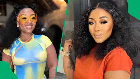 Gogo Skhotheni impresses netizens with her insane face card: "Chipi ke chipi"