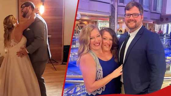 Video of conjoined twin Abby kissing husband during wedding as other sister watches emerges