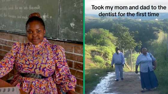 Mzansi daughter takes parents to the dentist for the 1st time, TikTok video warms SA's hearts