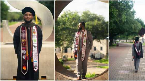 Man whom doctors believed would be blind and paralysed becomes 1st in his family to bag doctorate degree
