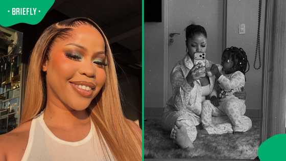 Anele Zondo says her child’s father has no ties to the entertainment industry