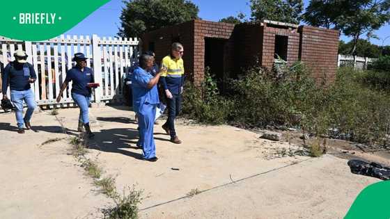 Rooms in former Carletonville police station building rented for R500