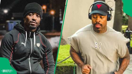 Prince Kaybee shares two months' weight loss progress with before and after pics