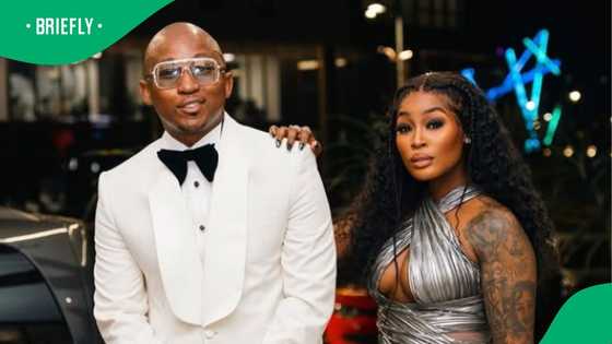 "Meant to be a private concert": DJ Lamiez Holworthy dances for hubby Khuli Chana mid-performance, SA stans