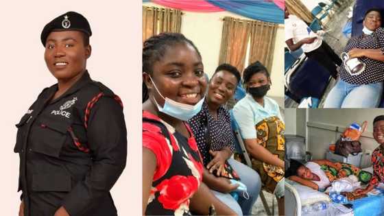 Policewoman and friend who donated blood to save pregnant woman's life