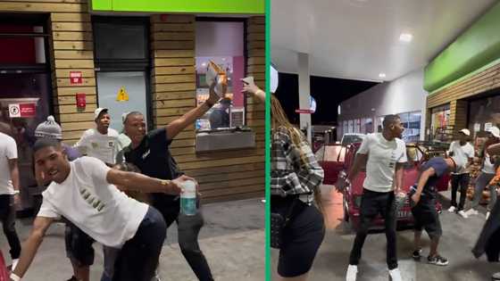 Knysna youngsters create a party at a gas station: "South Africans are a vibe"