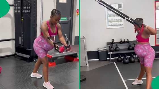 “I had to pray for the energy to bathe": SA amazed by pregnant lady hitting the gym hard in viral TikTok video