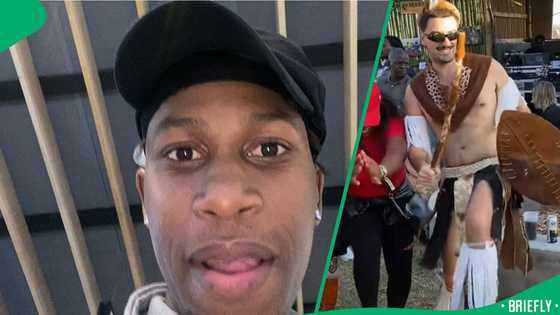 "Trump caused this!": Eswatini men embrace Zulu culture at Bushfire Festival with traditional dance
