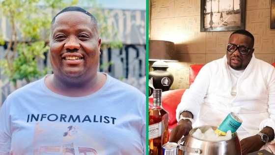 Mzansi celebrates L'vovo's 43rd birthday with champagne-fuelled fun amid recovery from stroke