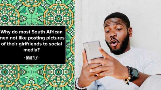 Mzansi reveals why many men don't show off their baes online: “Men don’t have girlfriends, they have wives”