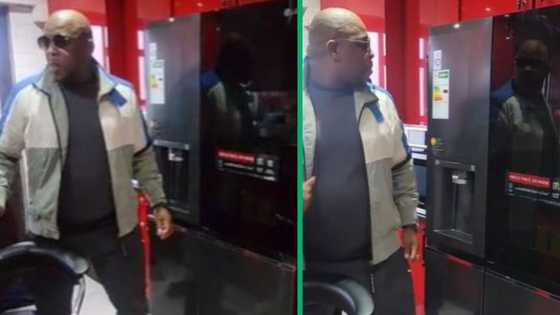 Man with LG fridge worth over R50k in TikTok video gets 2M views, SA floored by pricetag
