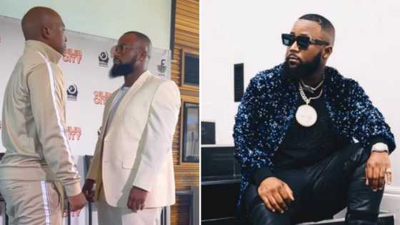 Cassper Nyovest says he did not lose boxing match against Naak Musiq, refuses to go on MacG's 'Podcast & Chill'